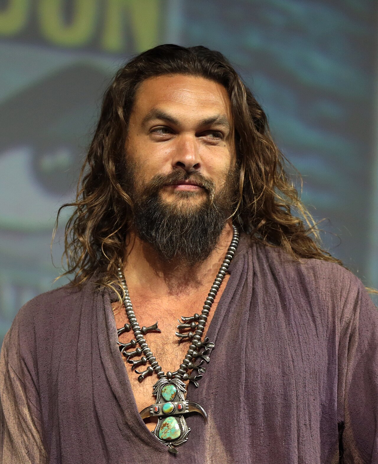Jason Momoa at San Diego Comic-Con in 2018.