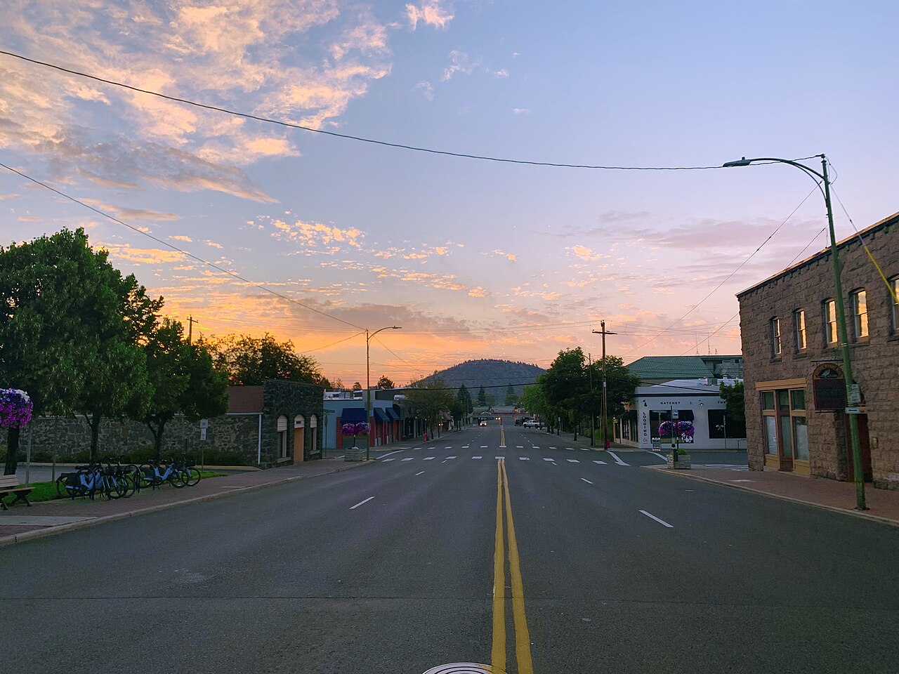 Downtown Bend, Oregon.