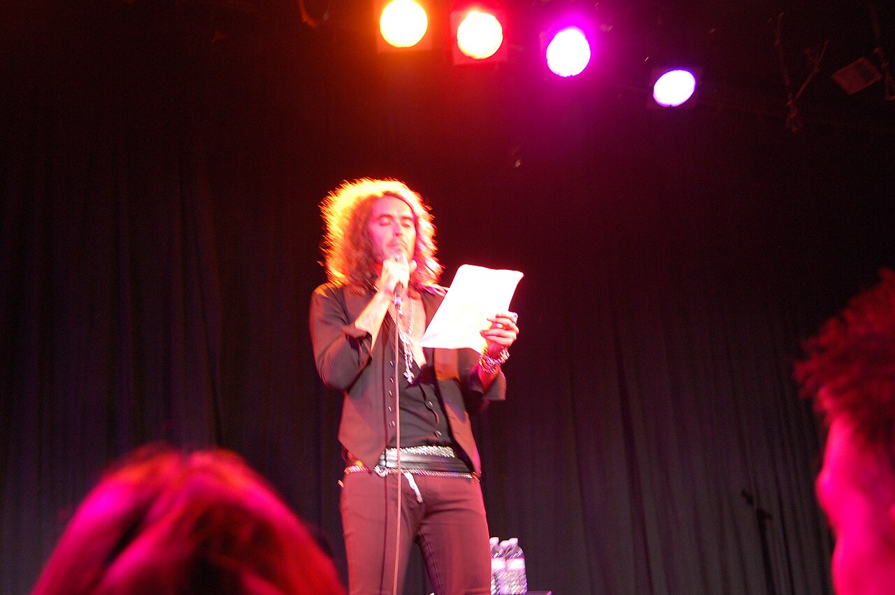 Russell Brand performing in 2008.